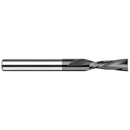 Harvey Tool 1/16 Cutter dia. x 3/32 Carbide Square Downcut End Mill for Plastic, 2 Flutes, diamond Coated 966262-C4